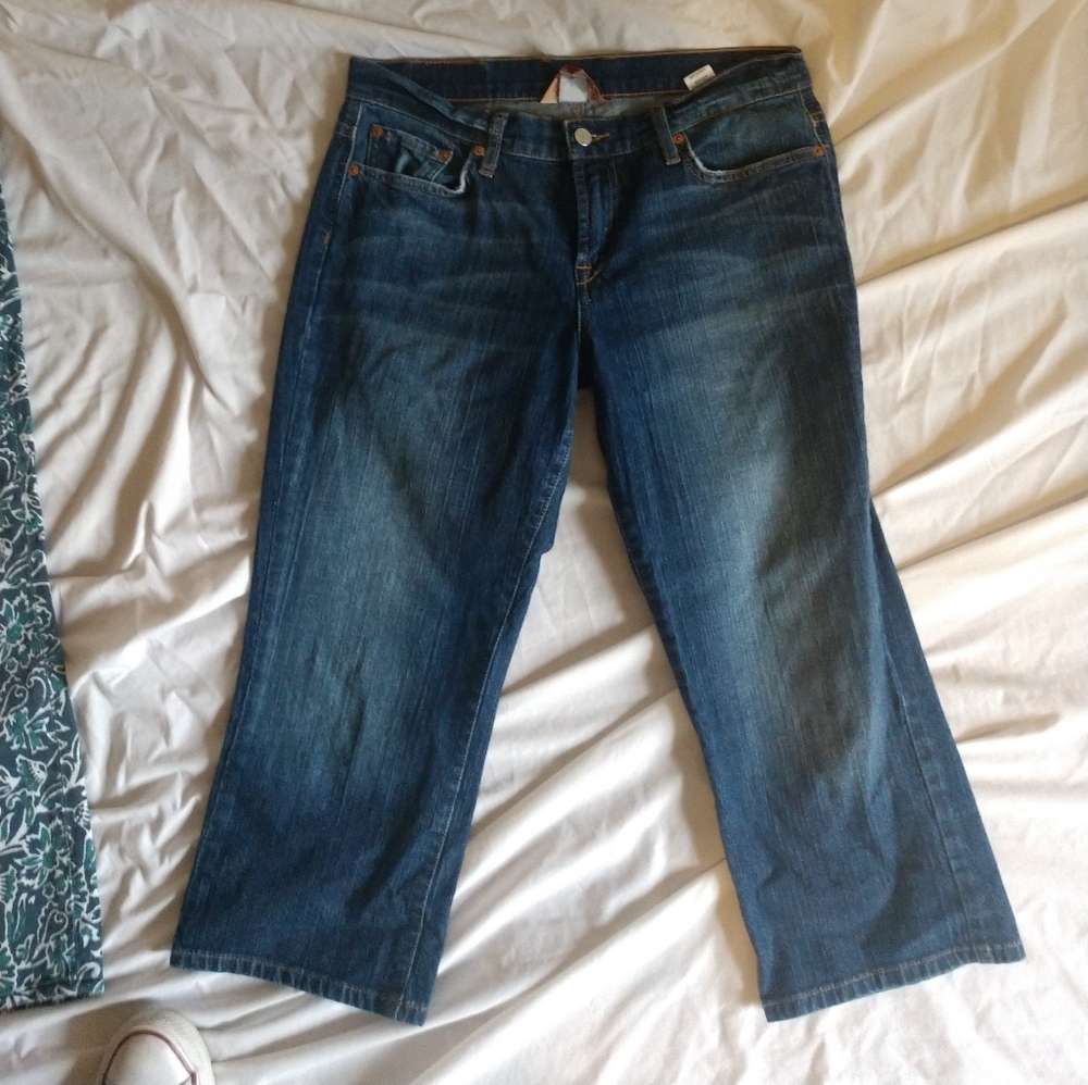 Lucky brand crop jeans